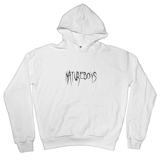 Logo Hoodie white